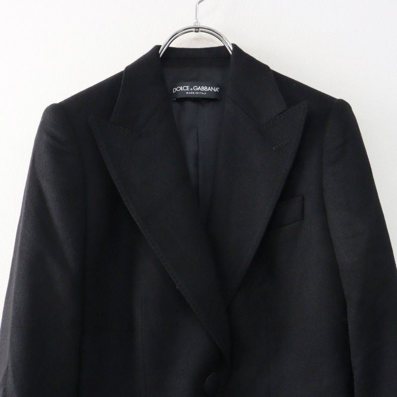 美品 JPタグ DOLCE&GABBANA ドルチェ＆ガッバーナ カシミヤ メルトン