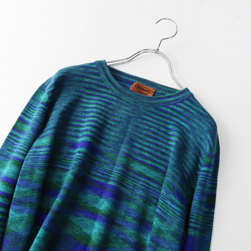 Archive メンズ イタリア製 ミッソーニ MISSONI カシミヤ混ウール