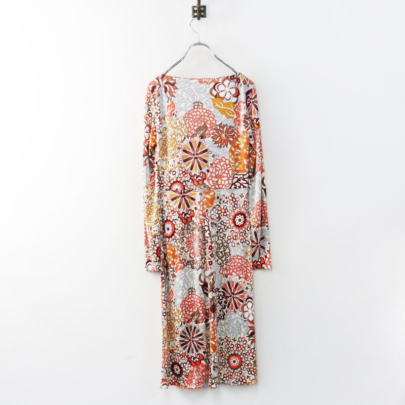 美品 JPタグ エミリオプッチ EMILIO PUCCI 総柄プリント シルク