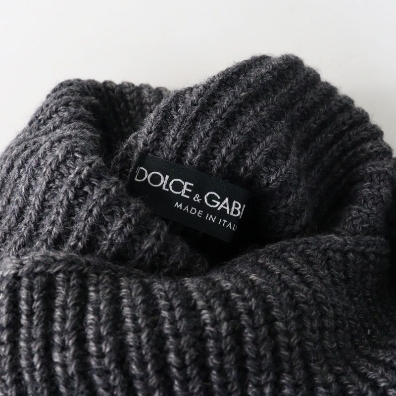 美品 JPタグ DOLCE&GABBANA ドルチェ＆ガッバーナ アルパカウール混