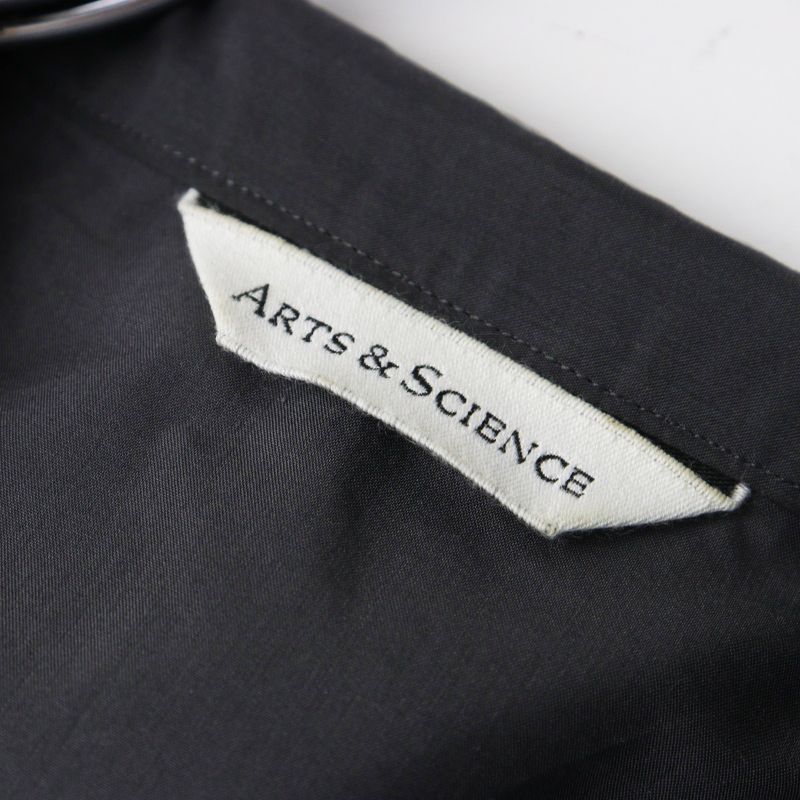 2023 アーツ＆サイエンス ARTS&SCIENCE ステンカラーコート 2
