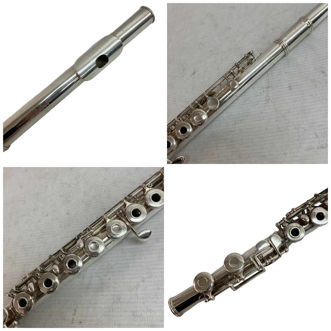 Gemeinhardt 3SHB フルート インラインリングキィ C足部管 Gemeinhardt 3SHB フルート インラインリングキィ H足部管 管器 中古