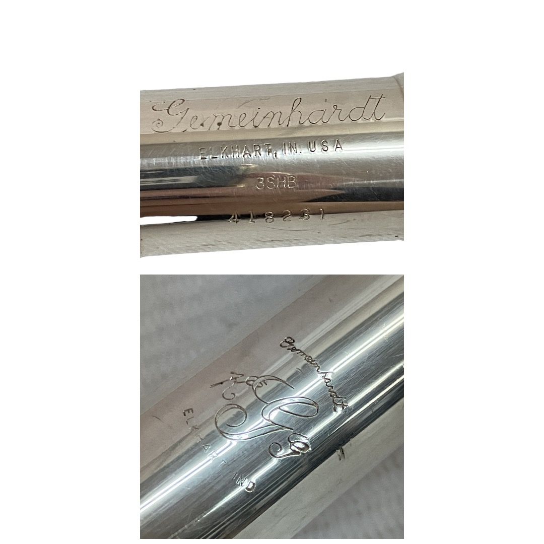 Gemeinhardt 3SHB フルート インラインリングキィ C足部管 Gemeinhardt