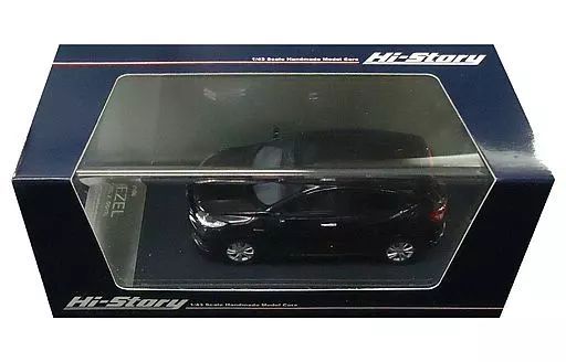 【中古】ミニカー 1/43 Honda VEZEL HYBRID X 2013(ルーセブラック・メタリック) [HS186PP]