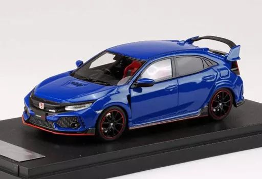 【中古】ミニカー 1/43 ホンダ シビック Type R FK8(ブリリアントスポーティーメタリック) [PM4391RBL]
