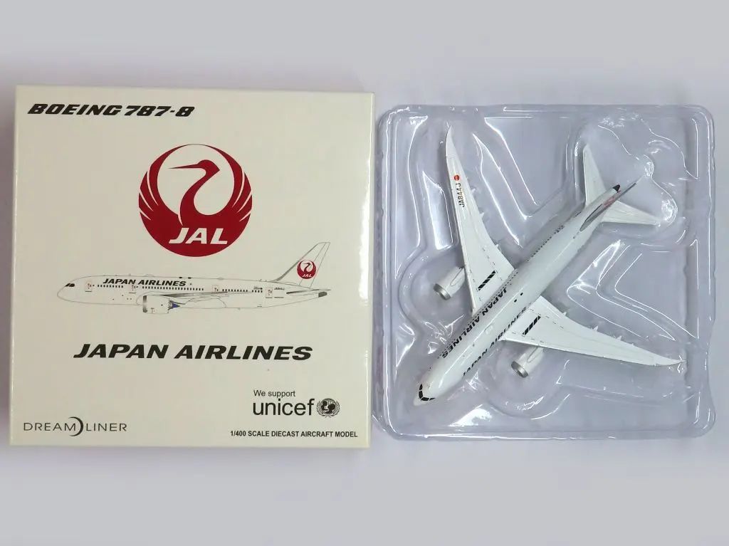 【中古】ミニカー 1/400 JAL BOEING 787-8 DREAMLINER 新鶴丸塗装 #JA844J [XX4116]
