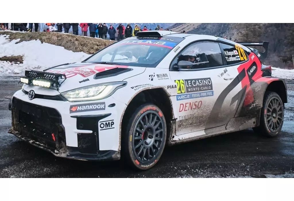 【中古】ミニカー 1/43 TOYOTA GR Yaris Rally 2 #26 TOYOTA Gazoo Racing WRT NG Rally Monte Carlo 2025 H. Kogure - T. Luhtinen [S6899]