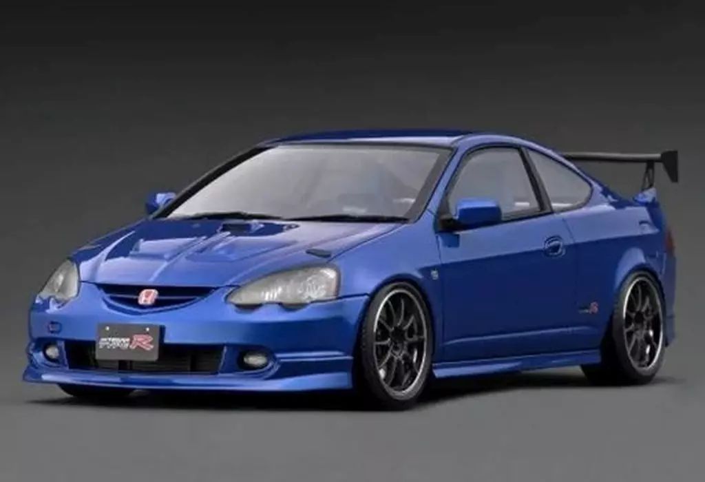 【中古】ミニカー 1/18 Honda INTEGRA (DC5) TYPE R(ブルーメタリック) [IG3326]