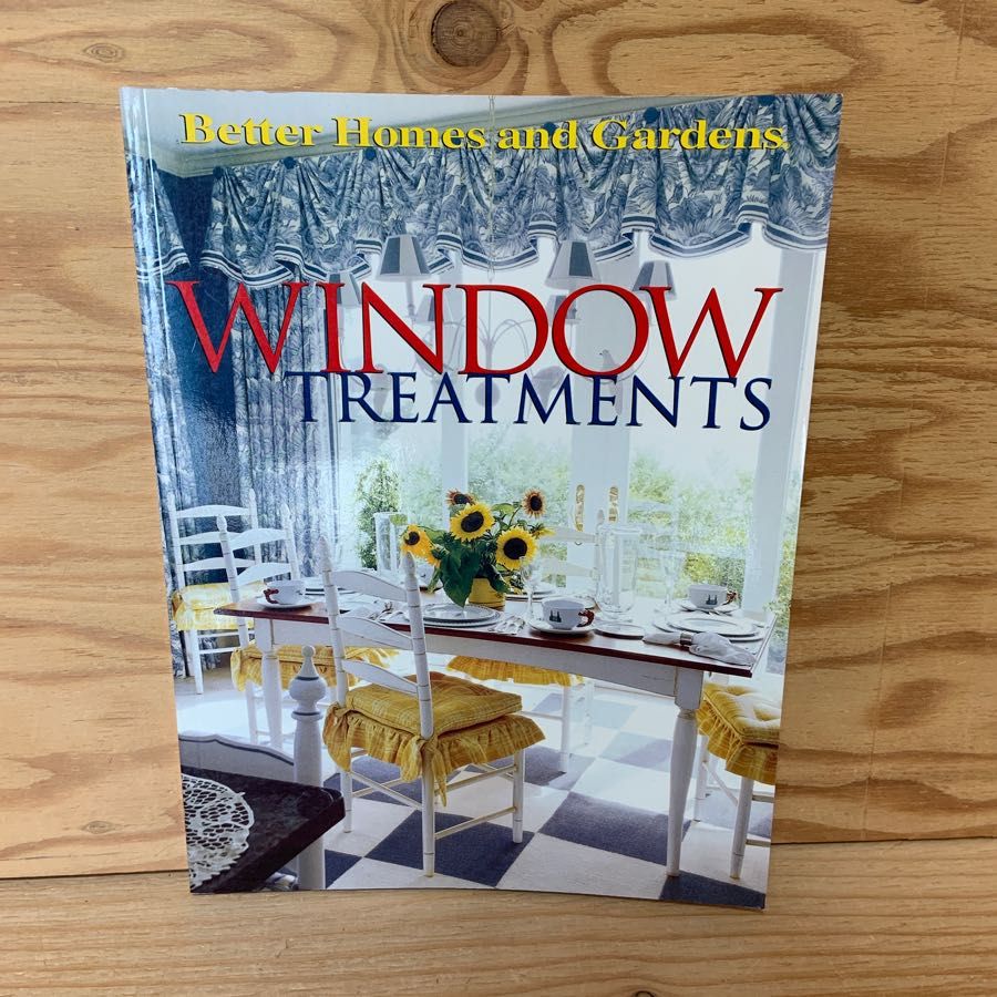 窓装飾 ベターホームズ＆ガーデンズ WINDOW TREATMENTS 英語