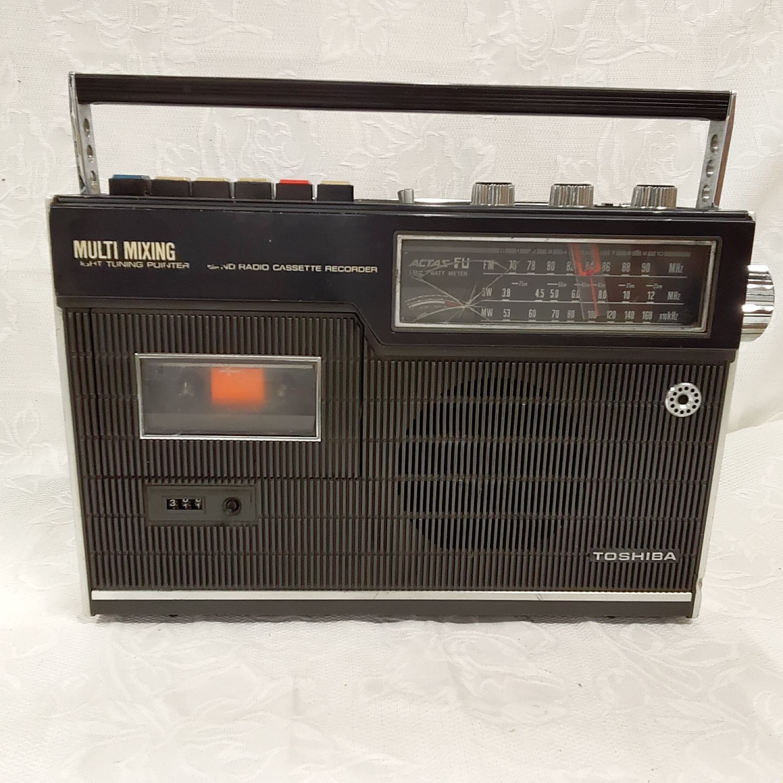 ジャンク 東芝 ラジオカセットレコーダー RT-323F 部品取り用 レトロ