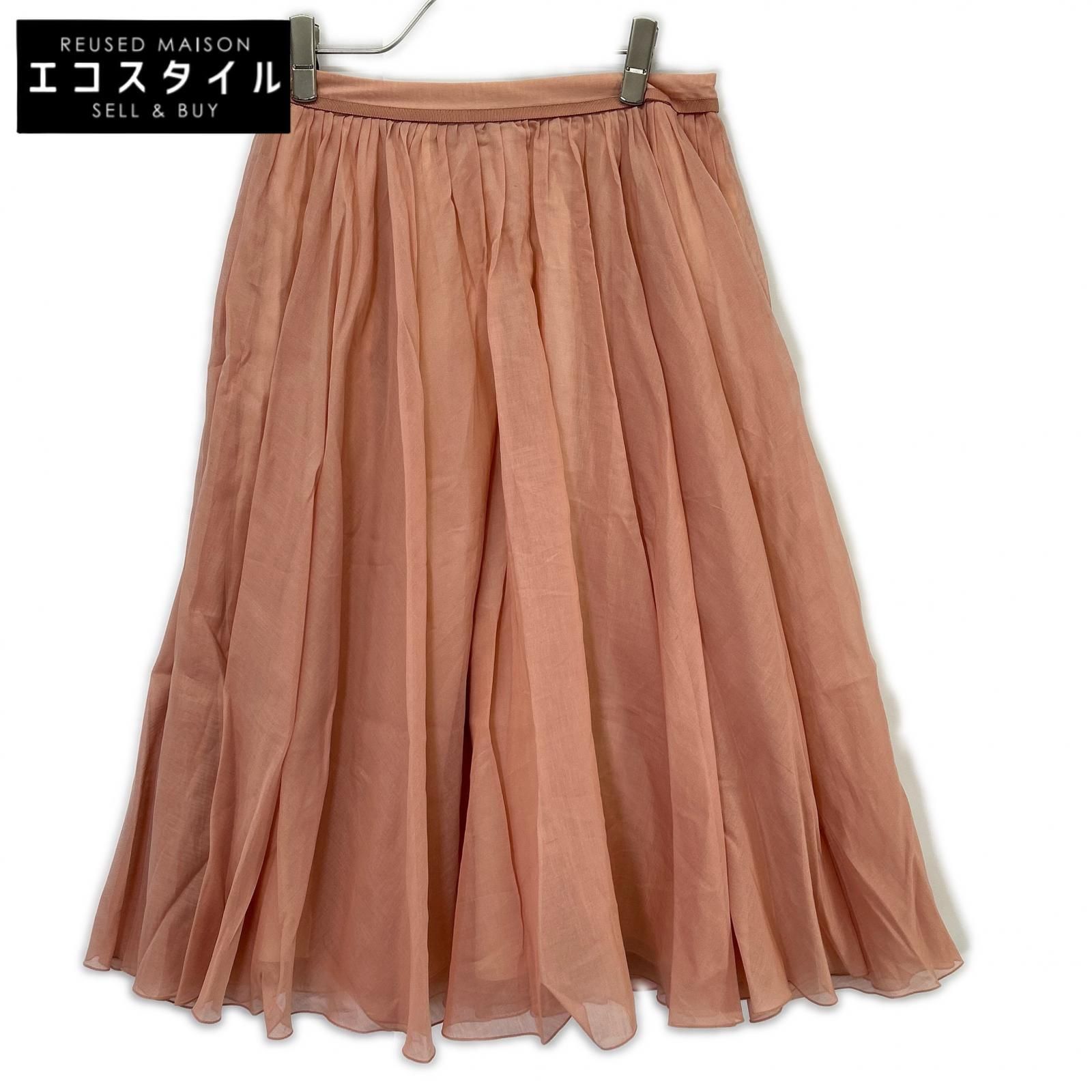 FOXEY　フォクシー　22年 40950 ピンク Skirt Sheer Circular スカート　40 19,448円