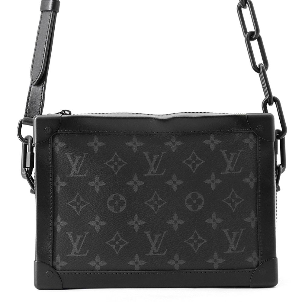 ルイヴィトン ショルダーバッグ モノグラム・エクリプス ソフトトランク M44730 LOUIS VUITTON 黒 ブラック