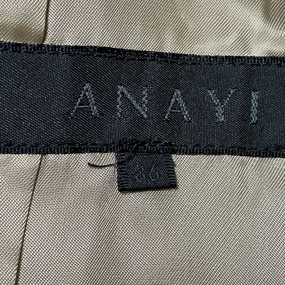 良品 ANAYI アナイ カシミヤ100％ ベルテッド ロングコート 36
