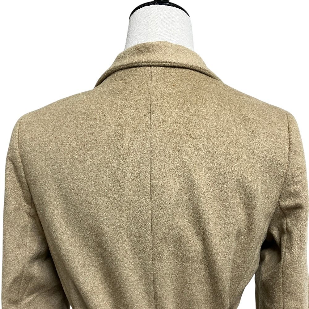 現行タグ　ANAYI　アナイ　極上ウール　ベルテッドロングコート　ベージュ 良品 ANAYI アナイ カシミヤ100％ ベルテッド ロングコート 36