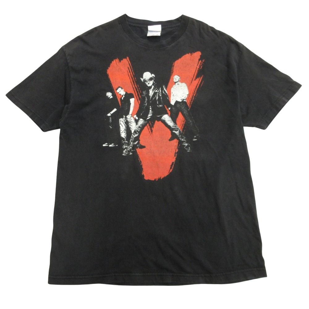 良品 U2 Murina ムリナボディ バンド Tシャツ バンT 2005年 VERTIGOツアー USA製 XL 00's ヴィンテージ 黒 ブラック メンズ 古着 中古 USED
