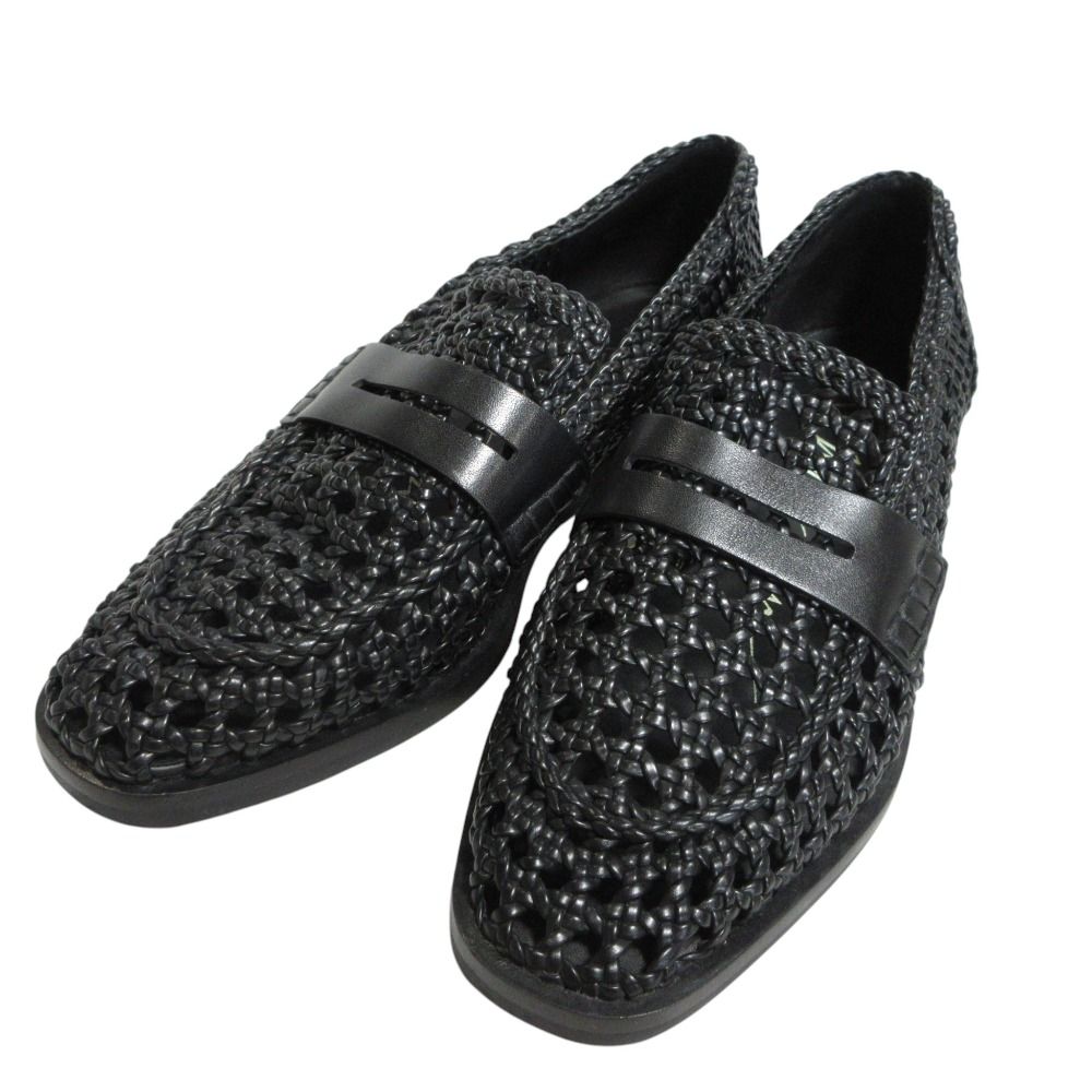 美品 3.1 Phillip Lim 3.1フィリップリム Alexa Woven Loafers