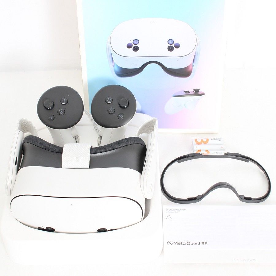 美品】Meta Quest 3S 128GB VR ヘッドマウントディスプレイ ヘッド
