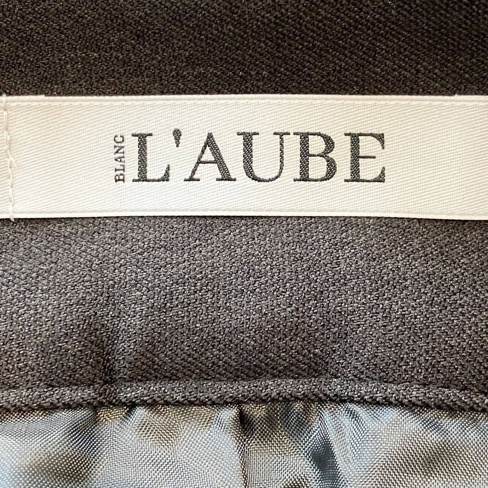 未使用 L'AUBE BLANC ローブブラン French Sleeve Jacket Wide Pleats