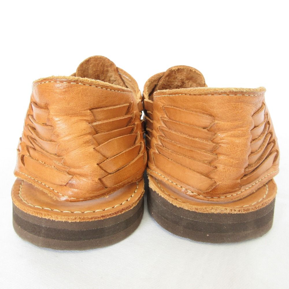 新品同様 25SS CHAMULA チャムラ Chichen チチェン ワラチ レザー