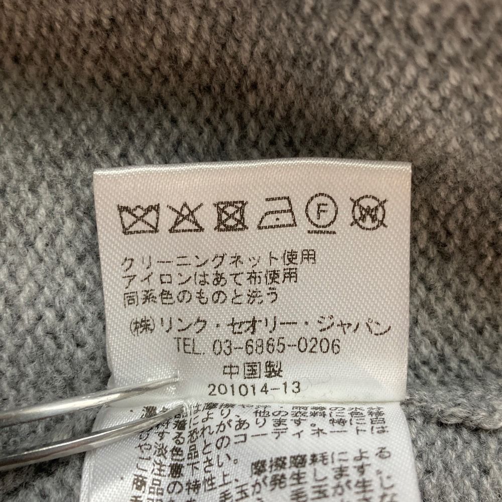美品 23AW Theory セオリー LANA CASH CROPPED TN PO ニット セーター