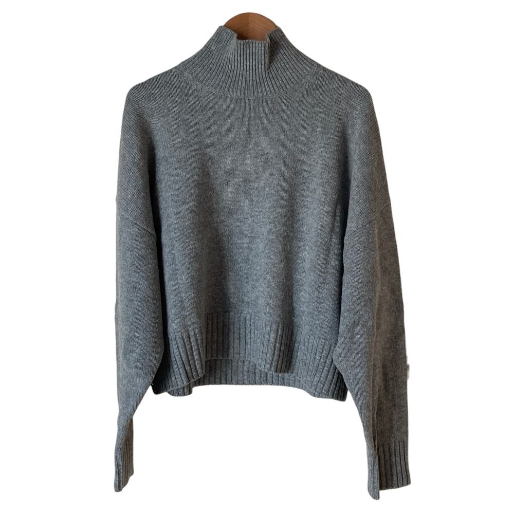 Theory - セオリー Lana Cash Cropped CN PO ニット S 黒 美品 23AW Theory セオリー LANA CASH CROPPED TN PO ニット セーター