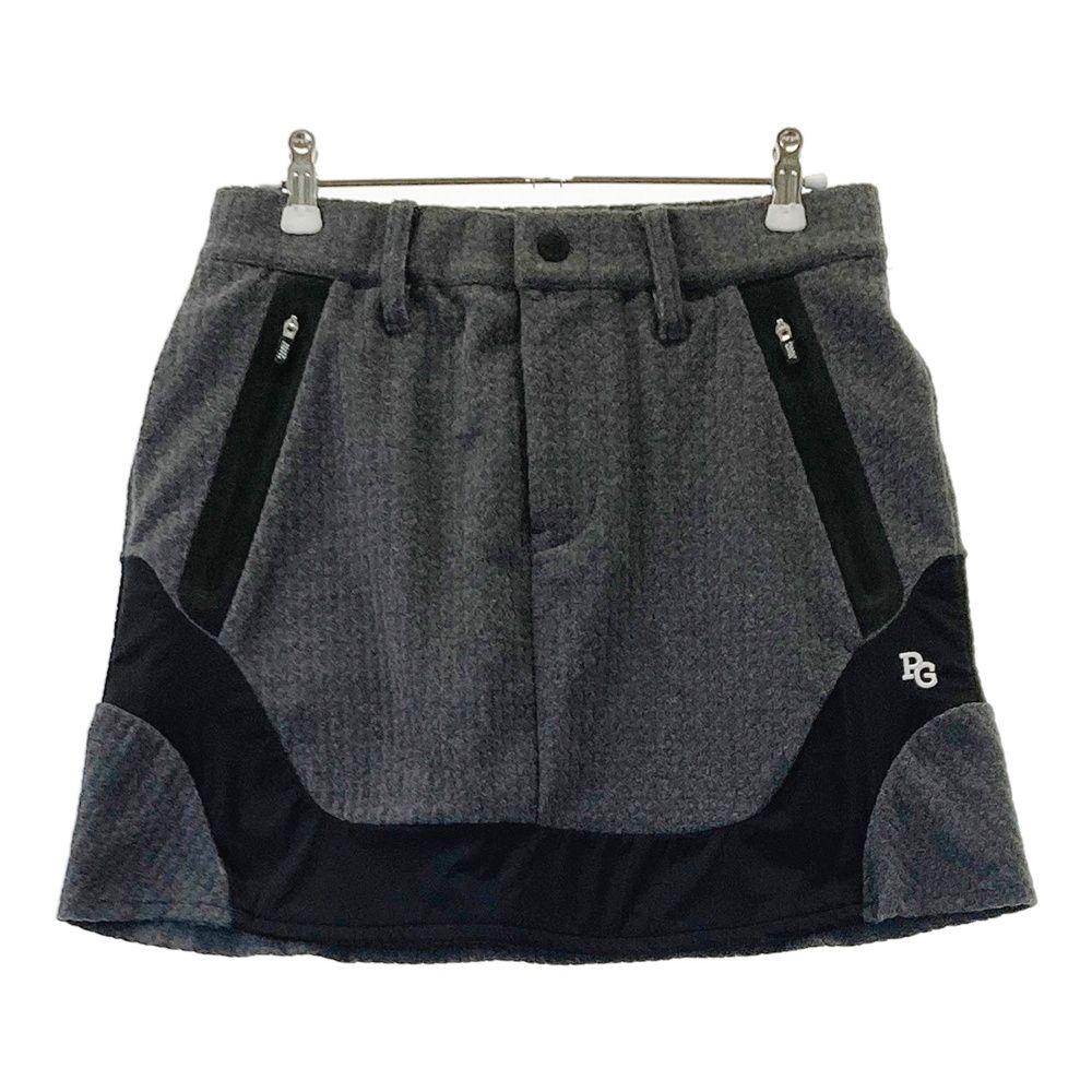 サイズ：0 PEARLY GATES パーリーゲイツ 起毛 ストレッチスカート グレー系 [240101735304] ゴルフウェア レディース ストスト