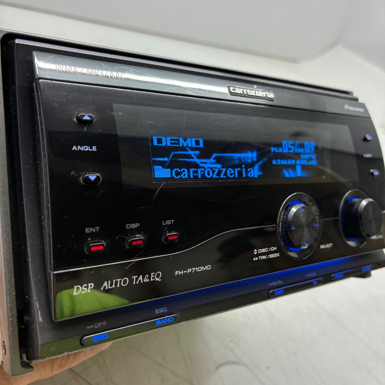 当時物 超希少 Carrozzeria カロッツェリア 2DIN FH-P710MD CD MD DSP