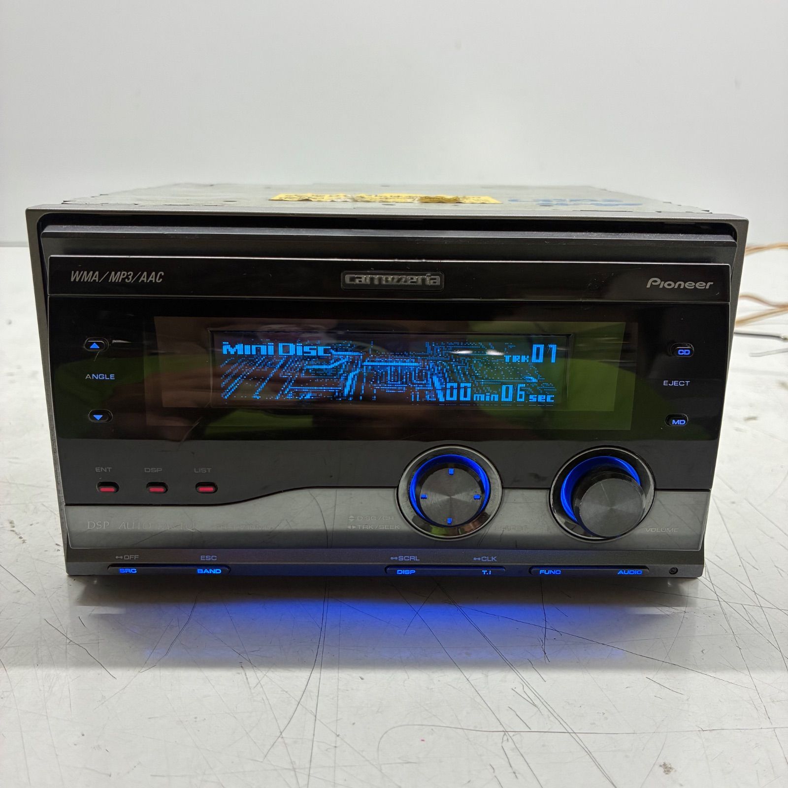 当時物 超希少 Carrozzeria カロッツェリア 2DIN FH-P710MD CD MD DSP