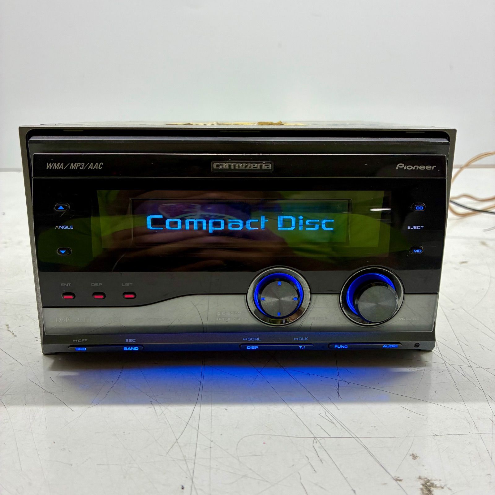 当時物 超希少 Carrozzeria カロッツェリア 2DIN FH-P710MD CD MD DSP