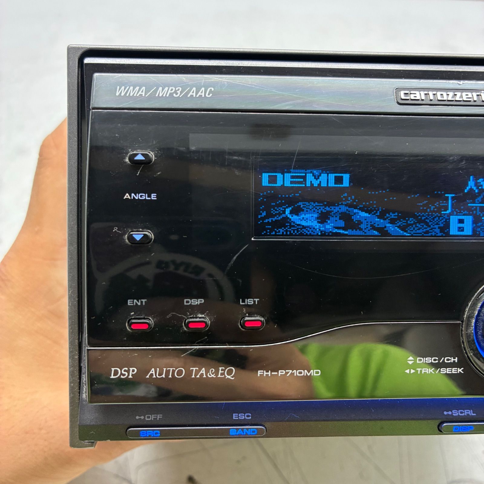 当時物 超希少 Carrozzeria カロッツェリア 2DIN FH-P710MD CD MD DSP