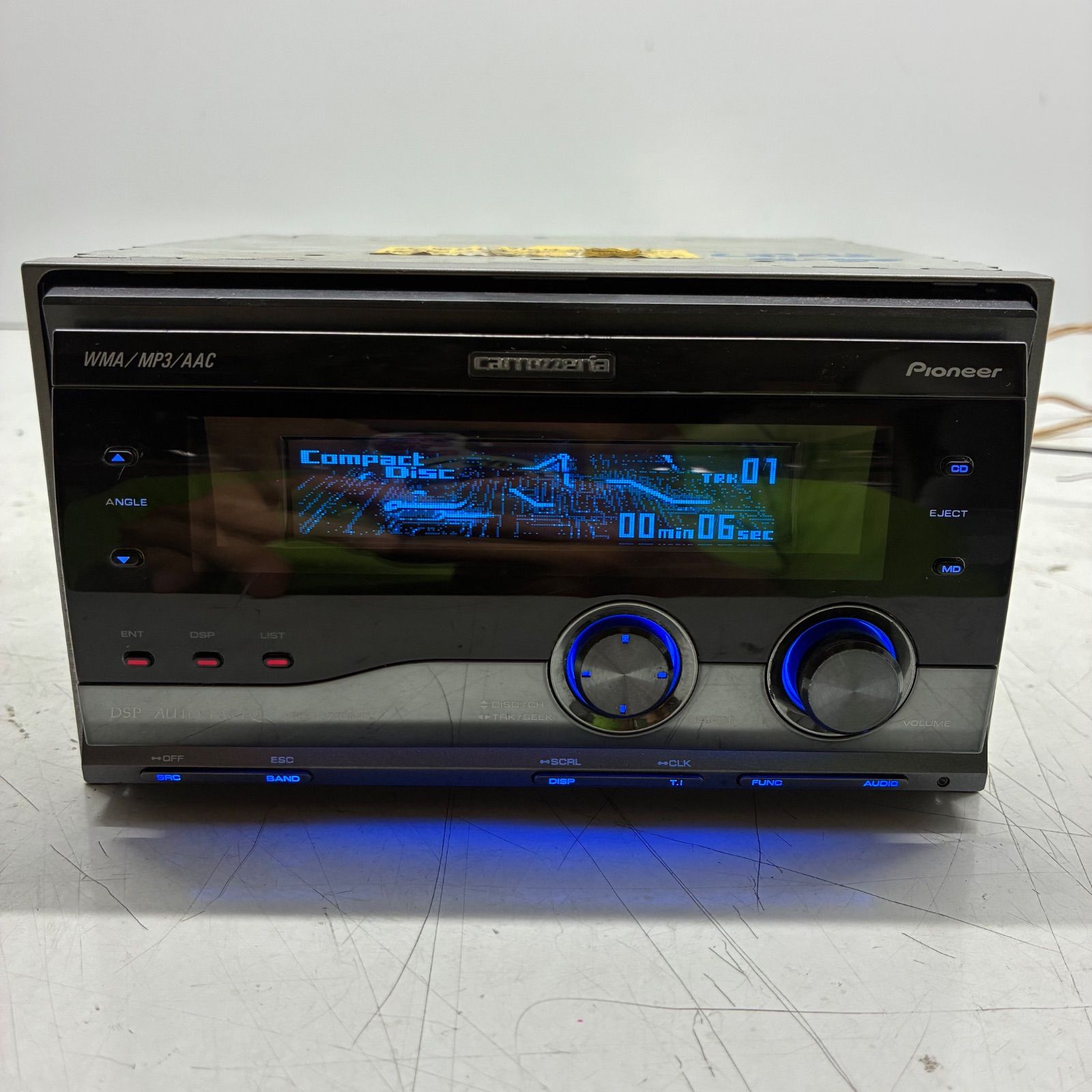 当時物 超希少 Carrozzeria カロッツェリア 2DIN FH-P710MD CD MD DSP