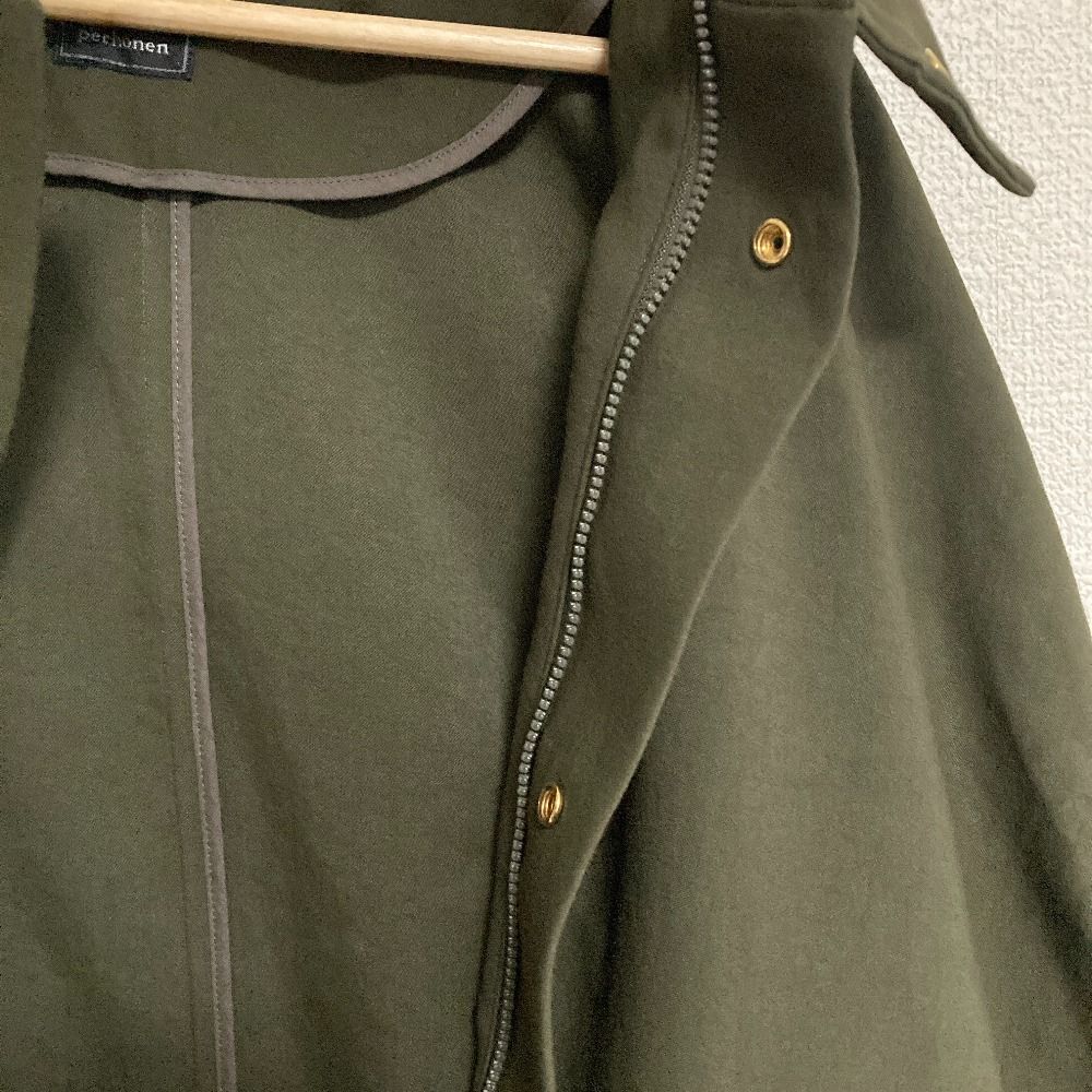 mina perhonen　rain friends　コート　フード付　36 mina perhonen ミナペルホネン rain friends フーデッドコート ta6001u