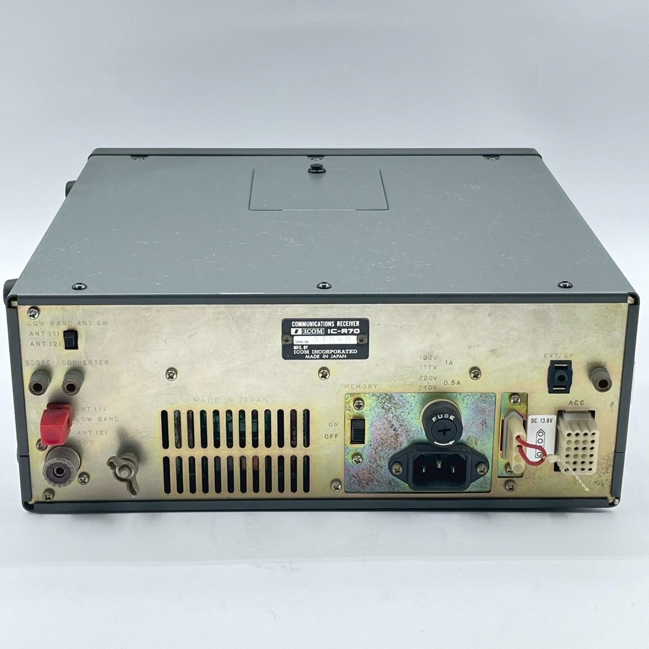 通電〇 ICOM IC-R70 ジャンク品 - メルカリ