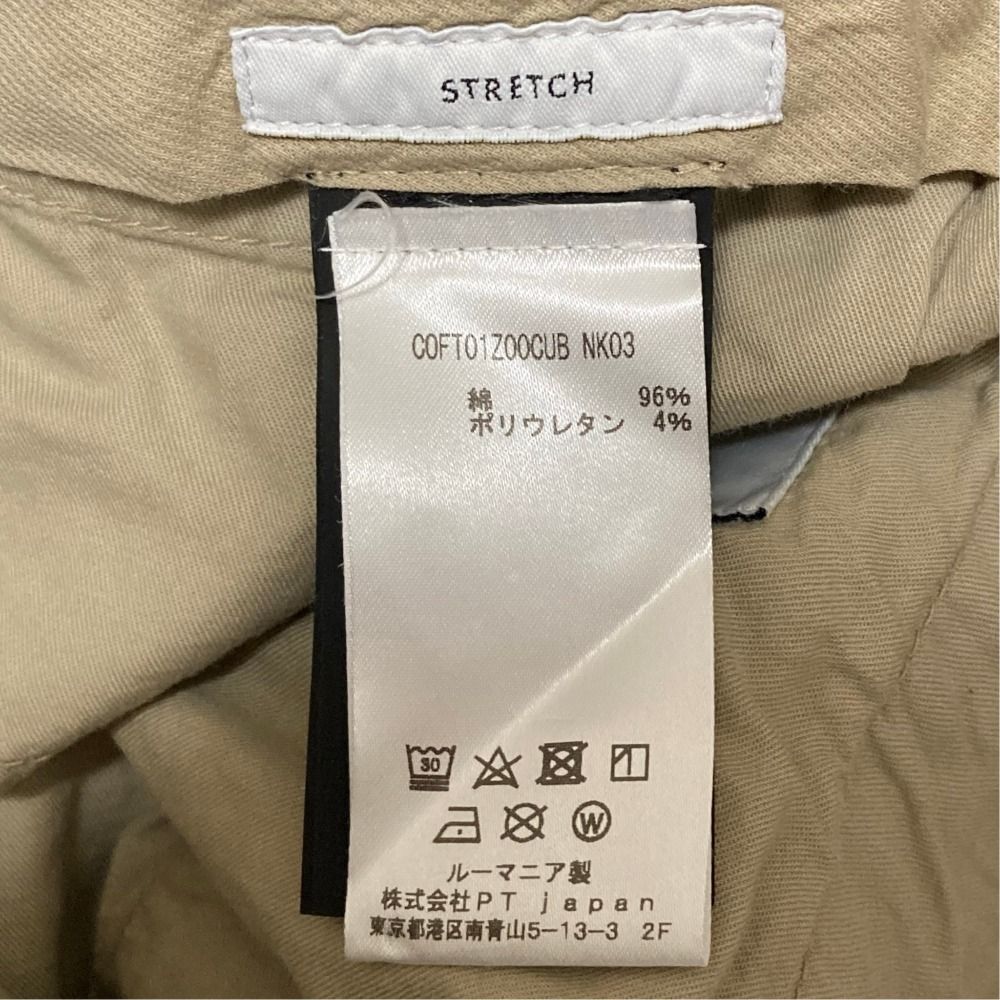 美品 PT TORINO ピーティートリノ EVO FIT ストレッチ チノパン パンツ