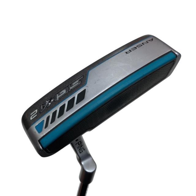 【中古】 ピン SIGMA 2 ANSER プラチナム(長さ調整機能付き)(PP58) パター PT スチール (フレックスその他) メンズ 男性用 右利き 右用 Cランク ゴルフクラブ