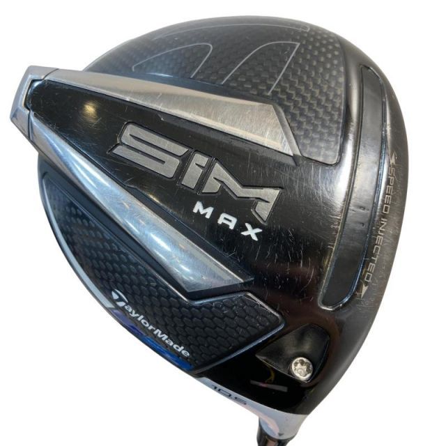 【中古】 テーラーメイド SIM MAX 10.5° ドライバー DR TENSEI BLUE TM50(DR) (フレックスR) メンズ 男性用 右利き 右用 Cランク ゴルフクラブ