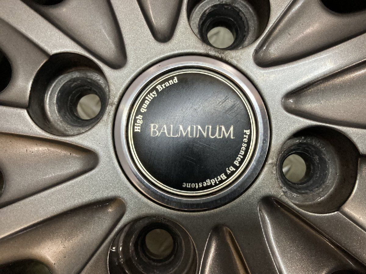 BS BLIZZAK VRX3 155/65R14】スタッドレス【BALMINUM AR12 バルミナ 14 