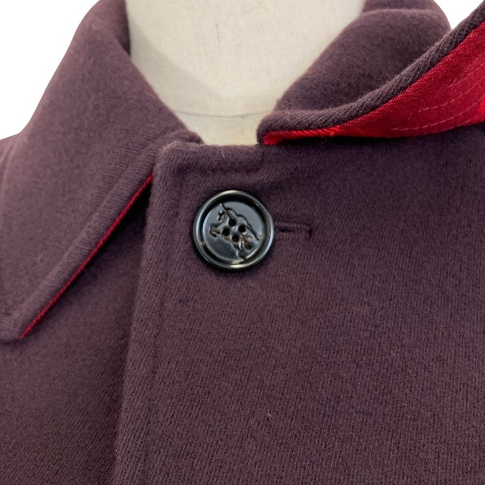 新品同様 BURBERRY バーバリー ダニエル・リー期 ウール ステンカラー