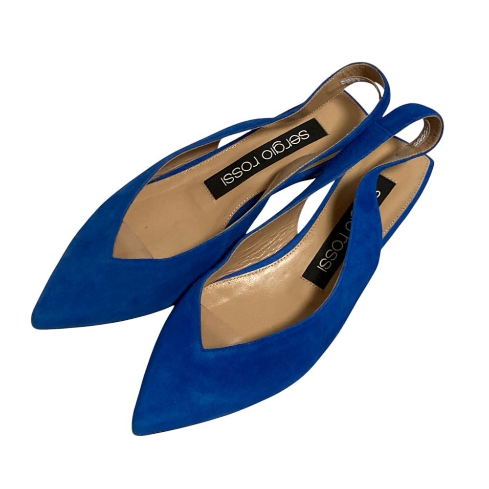 良品 Sergio rossi セルジオロッシ SR Milano ポインテッドトゥ