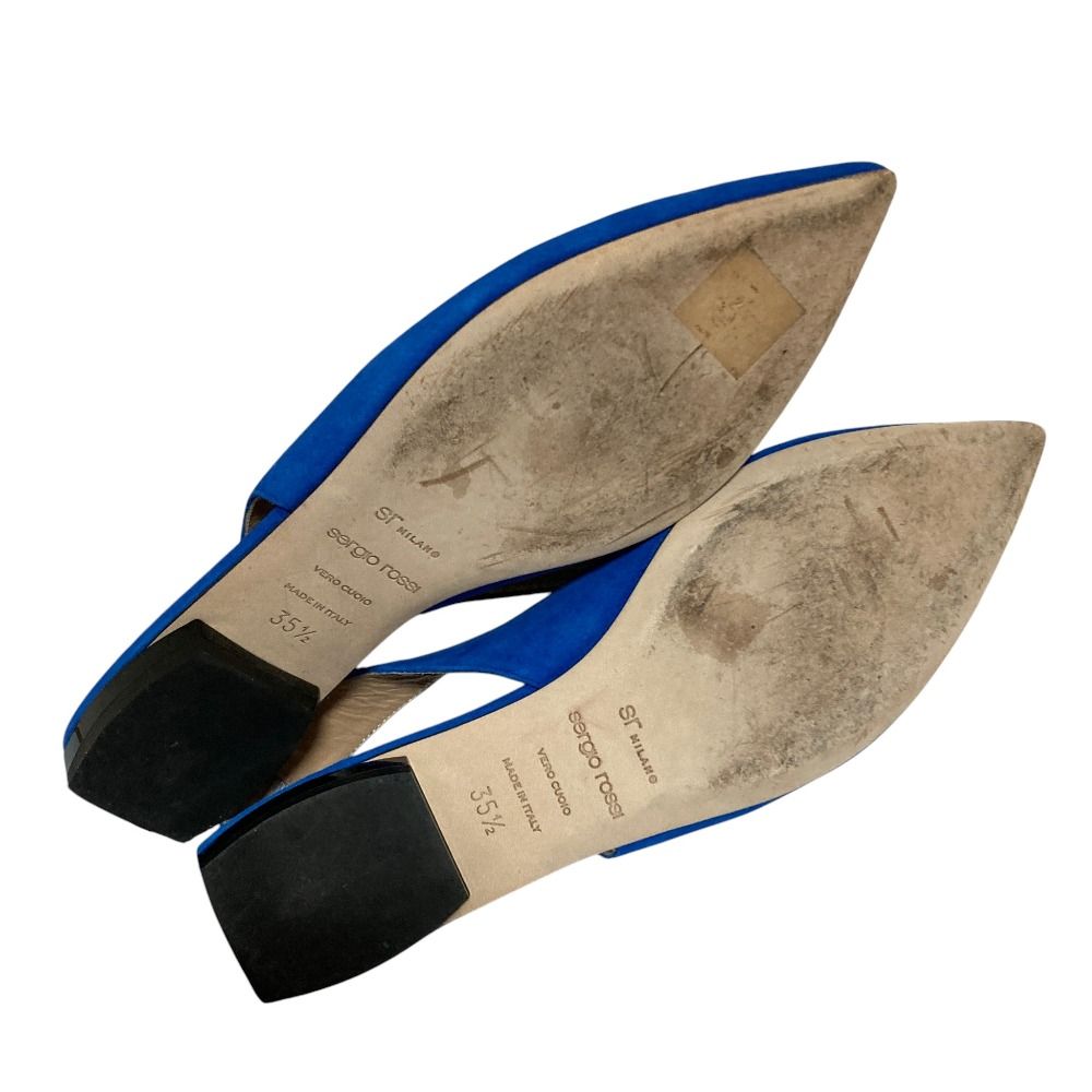 良品 Sergio rossi セルジオロッシ SR Milano ポインテッドトゥ
