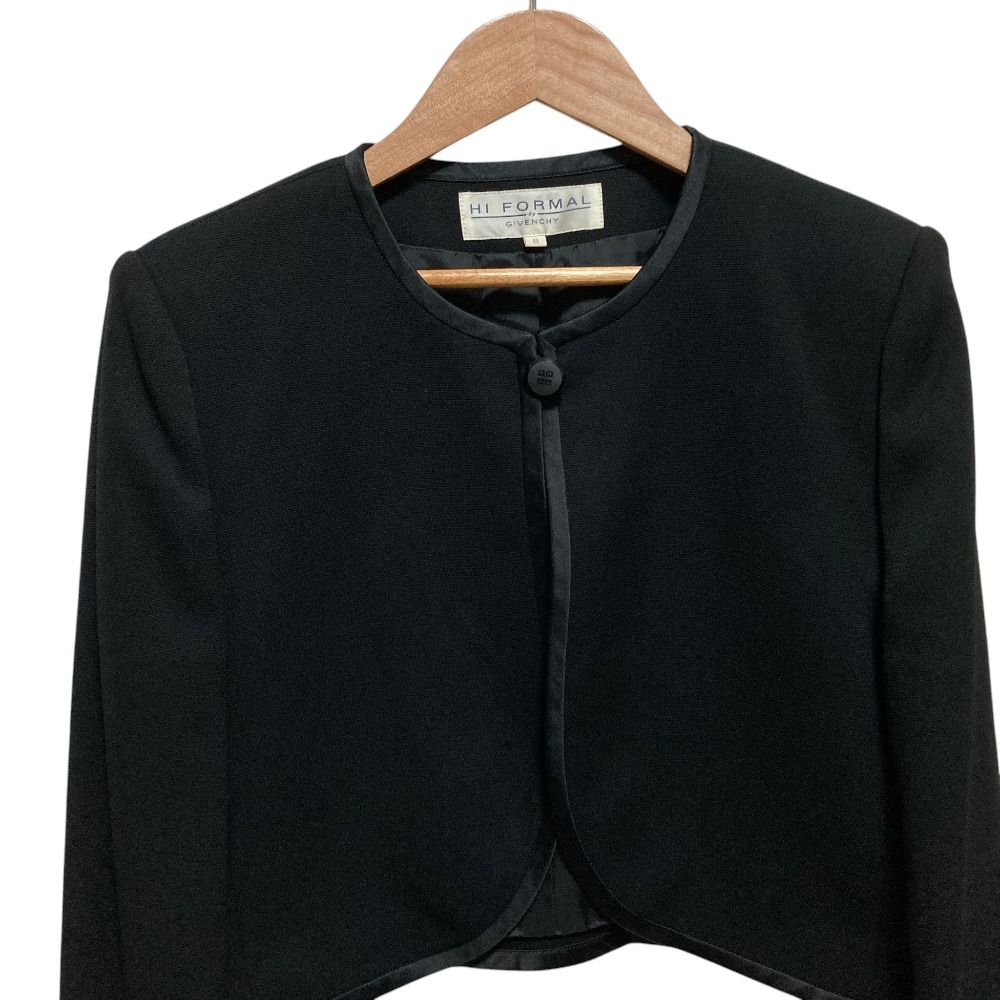 【美品】GIVENCHY ジャケット 美品 GIVENCHY ハイフォーマル ジバンシィ ノーカラージャケット