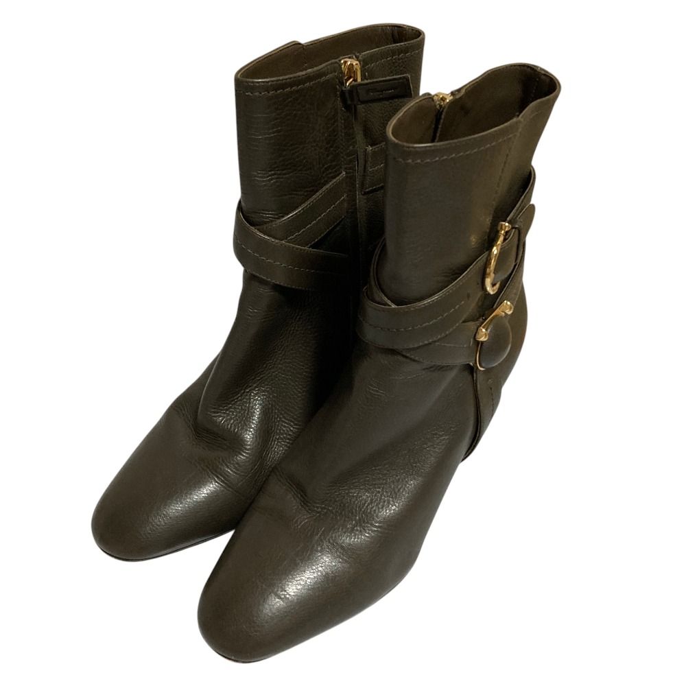 良品 Salvatore Ferragamo サルヴァトーレフェラガモ ガンチーニ金具