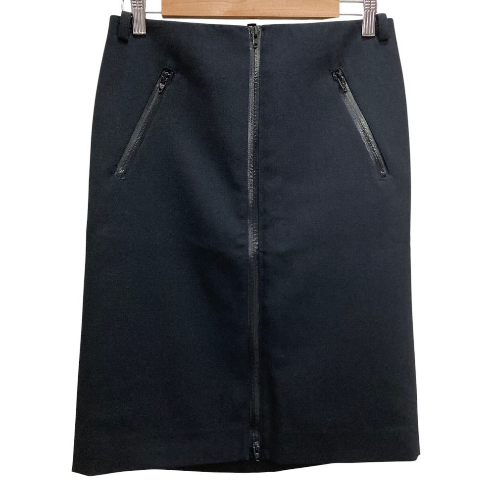 美品 GUCCI グッチ フロントZIP タイトスカート 761364 サイズ38