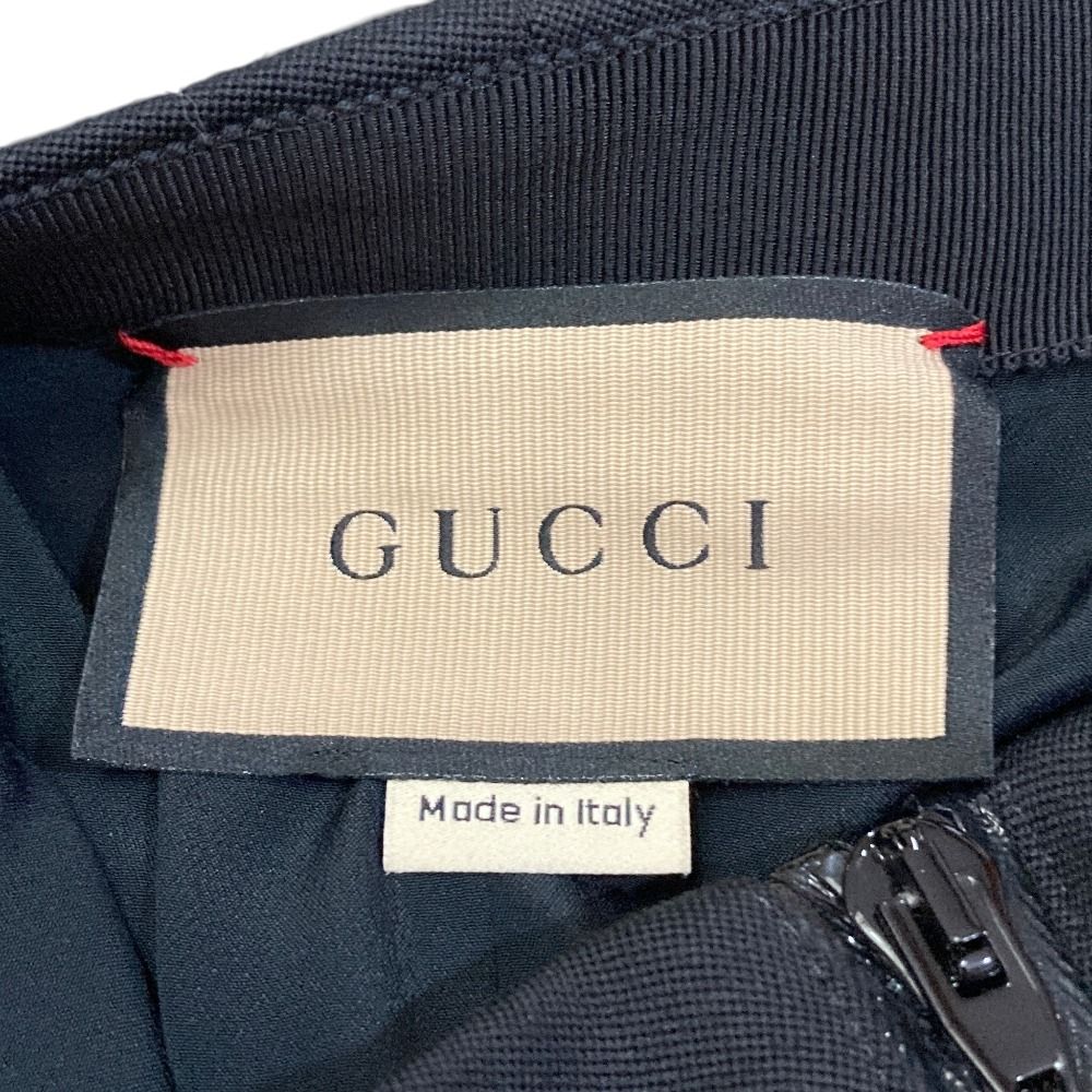 美品 GUCCI グッチ フロントZIP タイトスカート 761364 サイズ38