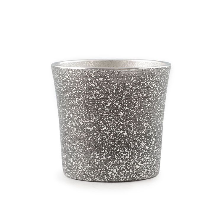 新品 薩摩錫器 タンブラー オンザロック 260ml 吹雪加工 桐箱入り 岩切美巧堂 86A-1-A 紫 86A-1-B【錫製 ロックグラス カラー 錫 タンブラー コップ 酒器 食器 鹿児島県 伝統工芸品 日本製】 黒
