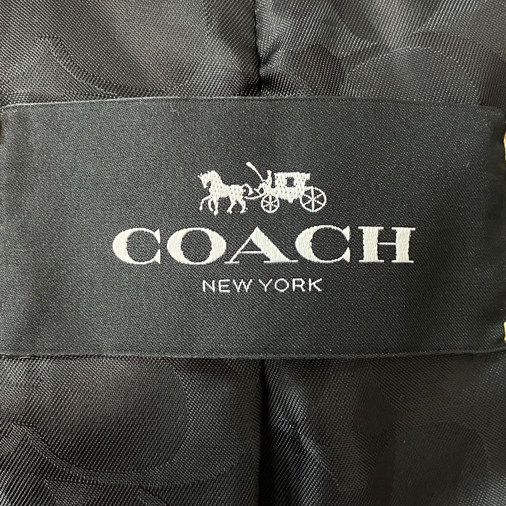 COACH コーチ 裏地シグネチャー柄 トレンチコート F34025 サイズMP 160