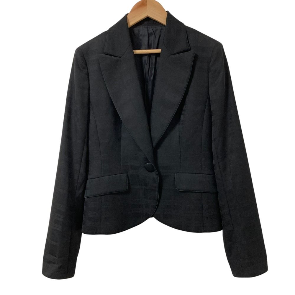 BURBERRY LONDONテーラードジャケット スカートセット 40 BURBERRY LONDON バーバリーロンドン チェック ジャガード ジャケット