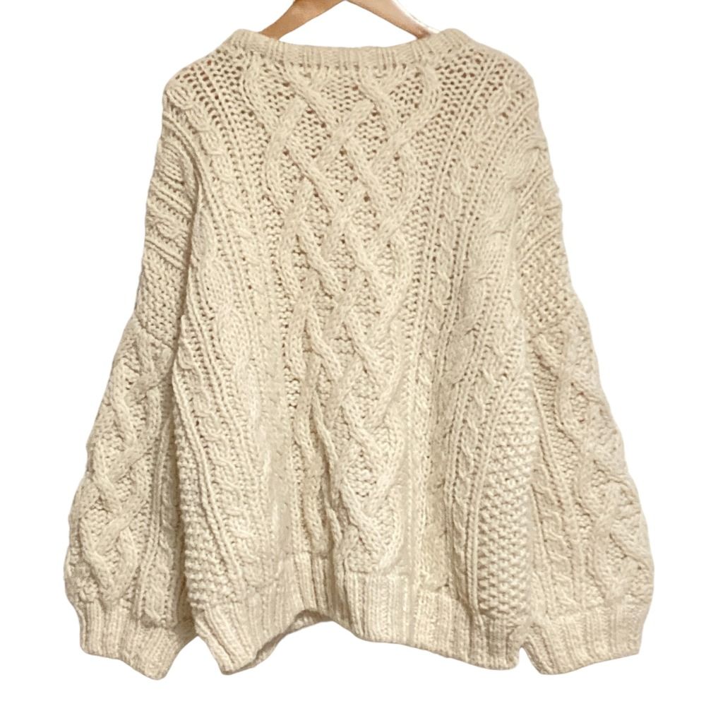 良品 nest Robe ネストローブ ペルーニットフィッシャーマンズプル