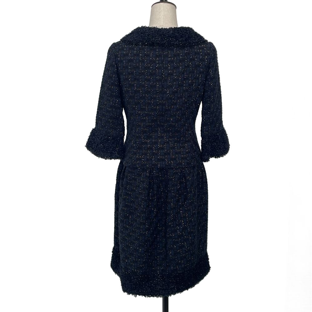 美品 Rene ルネ ツイード ジャケット スカート セットアップ 36