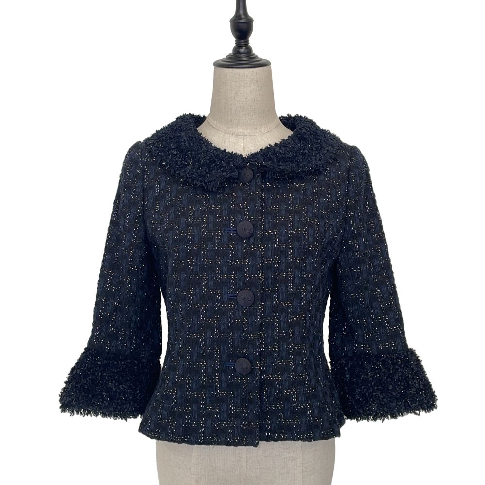 美品 Rene ルネ ツイード ジャケット スカート セットアップ 36